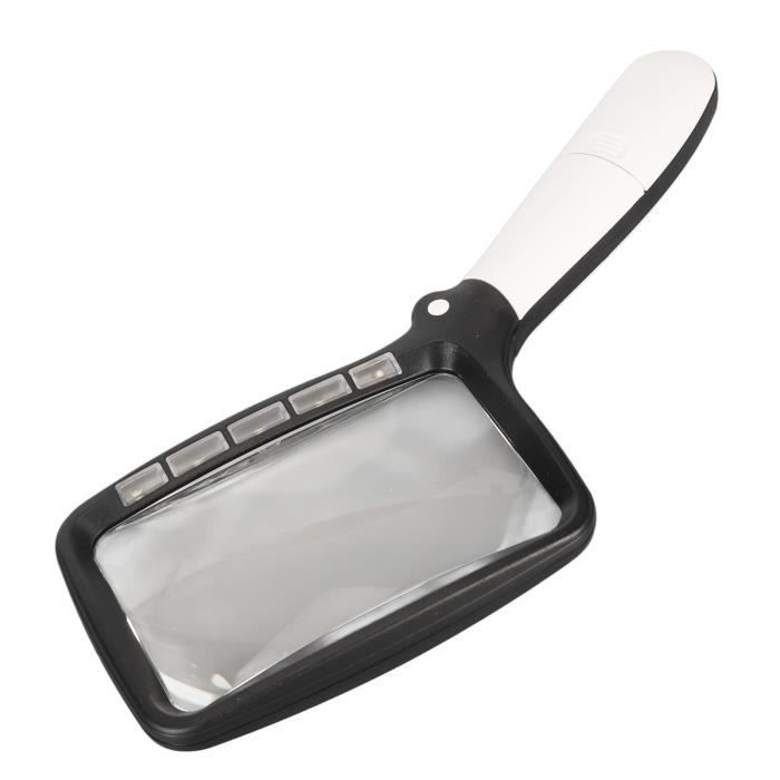 Loupe à Main Dorée SEWACC – Grossissement élevé – Pliable Et Portable – Pour Lecture, Bijoux, Artisanat – Seniors Et Enfants