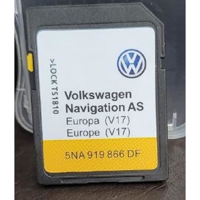 Carte SD GPS Europe Volkswagen Discover Media 2 MIB2 v17 ECE 2023/2024 5NA919866DF 32 GB