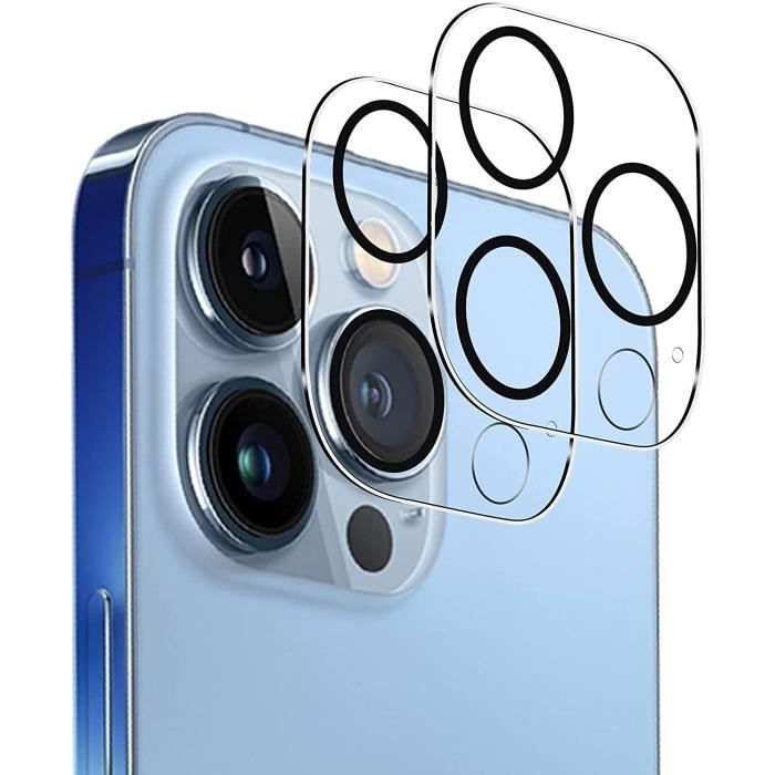 Film Verre Trempé tempered glass lentille objectif appareil Photo - Caméra Apple  iPhone 13 PRO MAX 5G 6,7 pouces - Cdiscount Téléphonie