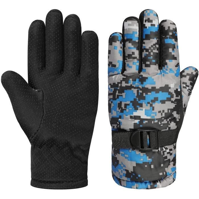 Enfant Gants de Camouflage Hiver Gant Tactique 8 à 12 Ans Gants de Ski  Polaire Chaud Moufles en Cachemire Mitaines Pleine-Doigt - Cdiscount  Prêt-à-Porter