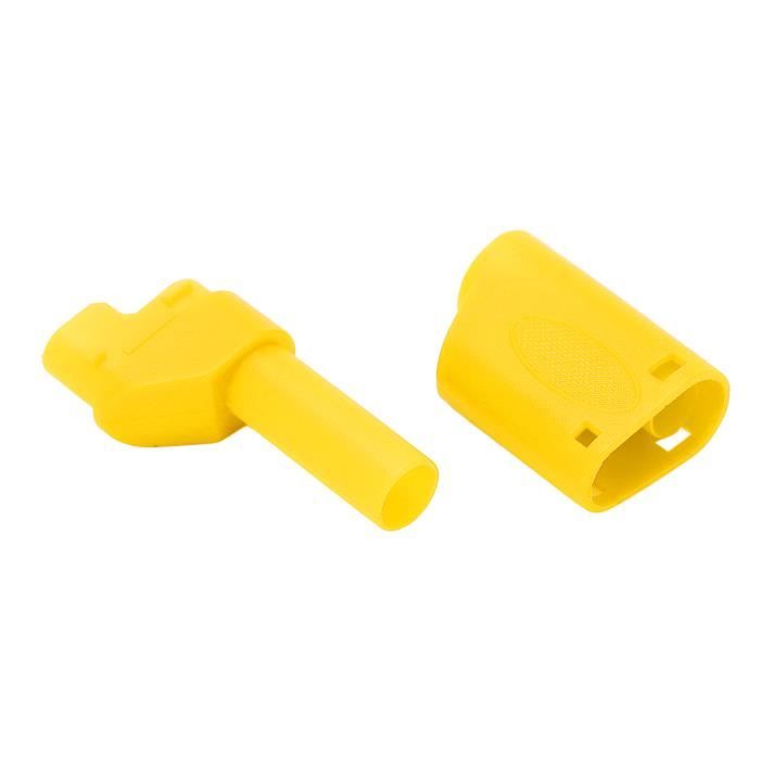 Lot De 8 Coupleurs De Fiches Bananes 4 Mm - Isolés, Polyvalents, Rouge Et Noir