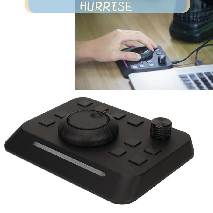 Tbest console de montage vidéo Console de Montage Durable Noire 10 ...