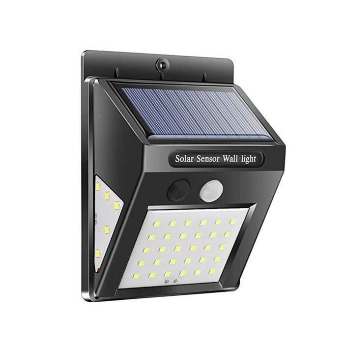 Lampe solaire 8 LED sans fil étanche avec détecteur de mouvement et lampe  extérieure pour jardin,Porte,Entrée,etc - Cdiscount Maison