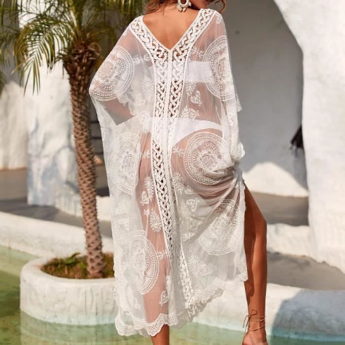 Kimono plage shop pas cher