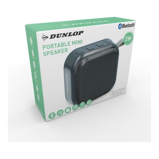 Dunlop - Rechargeable - Enceinte Bluetooth - Enceinte portable - 2