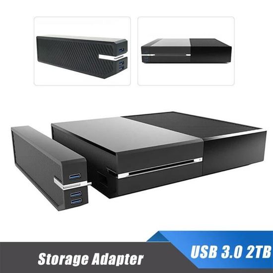 Steelplay Bundle Adaptateur Disque Dur Xbox One + Disque Dur 1to