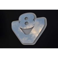 Scania v8 - Truck accessories Scania v8 shield - Scania Led Logo RGB