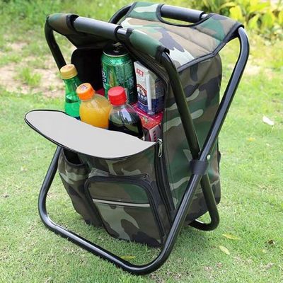 Sac à Dos 3 en 1 avec Siège Chaise Pliante Intégré Camping Rando Pêche Sac à Dos 3 en 1 avec Siège Chaise Pliante Intégré Camping Rando Pêche