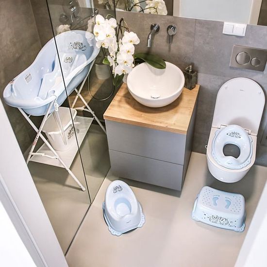 Luppee Baignoire Pour Bebe Baignoire Bebe Sur Pied Antiderapant Baignoire 100cm Chien Et Chat Bleu Cdiscount Puericulture Eveil Bebe