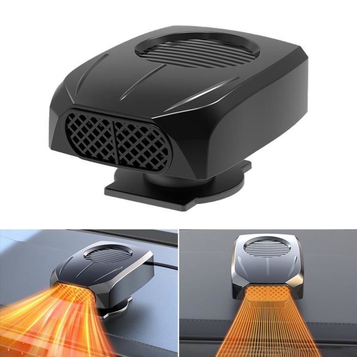 Chauffage Ventilateur Voiture 12V 150W - Fonction Chaud/froid, Pivot 180°, Allume-cigare, Idéal SUV Et Camions
