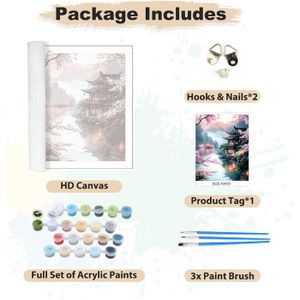 JEU DE COLORIAGE Arbre Peinture Numero Adulte Peinture Enfants Paysage JEU DE COLORIAGE Arbre Peinture Numero Adulte Peinture Enfants Paysage
