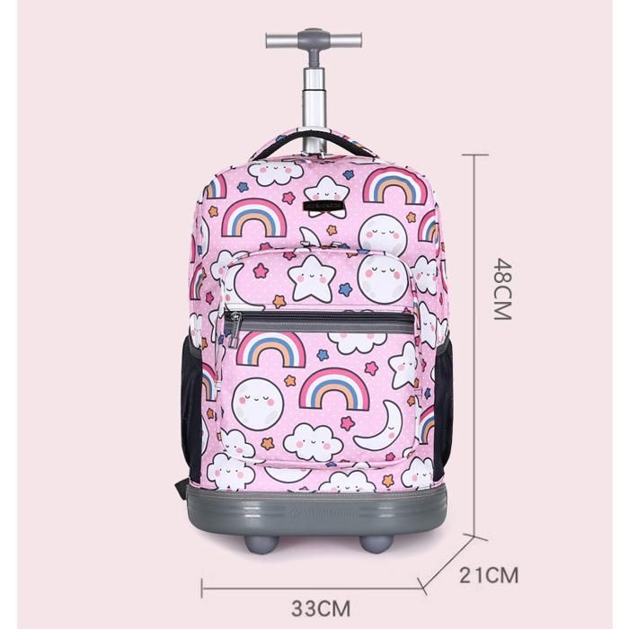 VITATA Cartable à Roulettes Enfant – Sac à Dos en Ergonomique