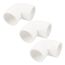 Blanc 40mm X 40mm Coude Egal 90 Tuyau Pvc Raccord Raccord Tube 3