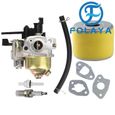 FOLAYA Carburateur avec filtre à joint de réservoir de filtre à air pour Honda GX160 GX110 GX140 GX200 GX120 5.5HP 4HP 6.5HP-0
