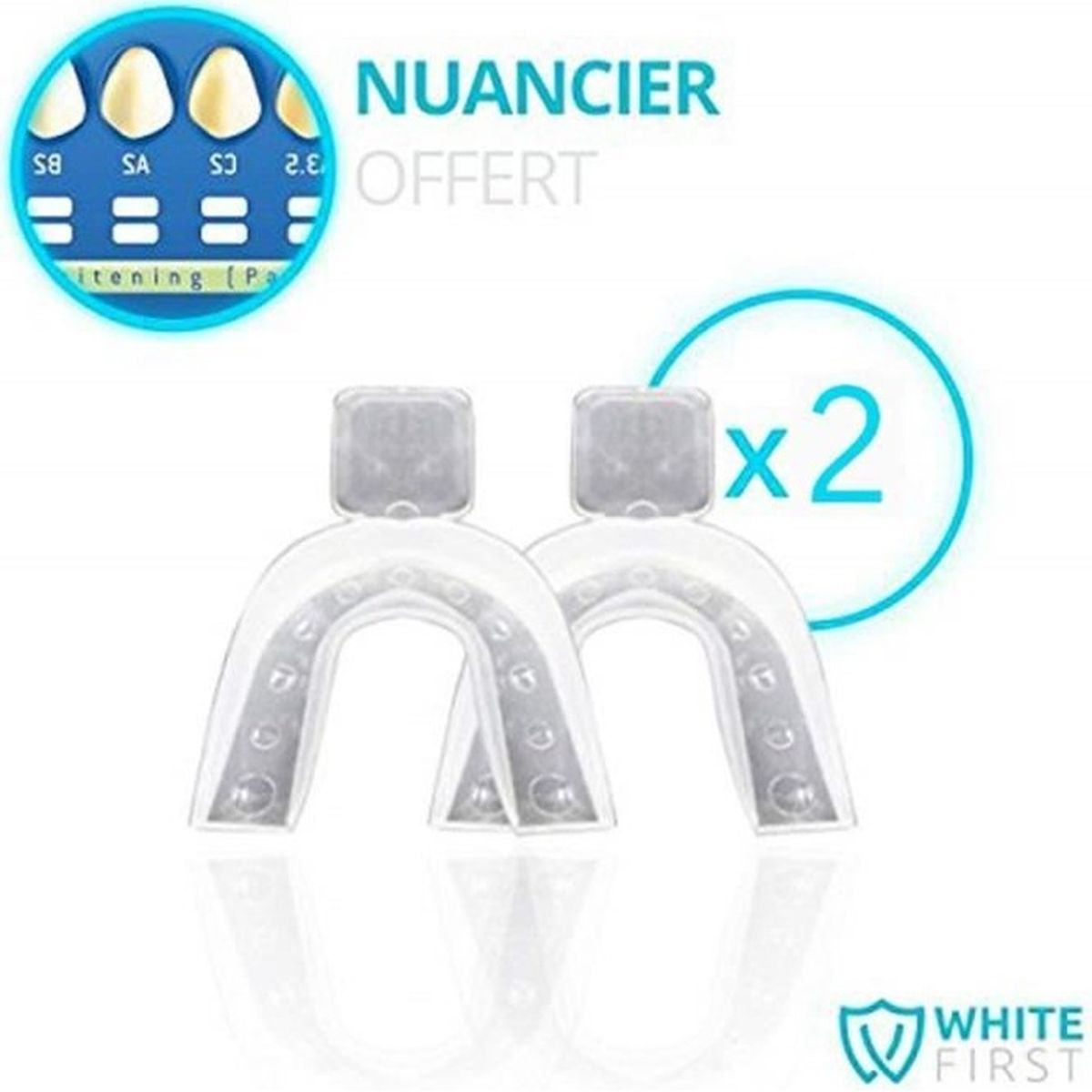 Guide D'ombrage Dentaire Ivoclar - Matrice Blanchiment Dents Sur Mesure
