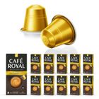 CAFE ROYAL 100 Capsules de Café en Aluminium Compatibles NESPRESSO® À USAGE DOMESTIQUE - EPRESSO - Dosettes by Café Royal®
