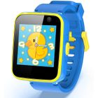 AGPTEK Montre Intelligente Enfant Montre Connectée Garçon avec Caméra Ecran Tactile 1,54" Etanche Musique/Téléphone Micro SIM/5 Jeux/SOS