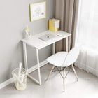 BOURJOIS Dripex Bureau Pliable Moderne Table d'Ordinateur pliable 80 x 45 x 74cm(Blanc)