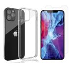 FG-MOBILE Coque + verre trempé iPhone 12 PRO (2020 - 6,1") coque et vitre de protection transparent