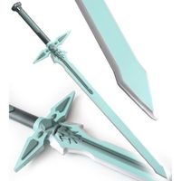 Epée Sword Art Online Repulser - Réplique taille réelle de Kirito - Bleu - Intérieur