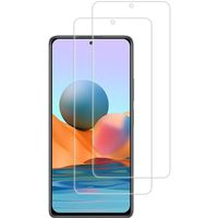 [2 Pack] Protection écran vitre verre trempé Xiaomi Redmi Note 10S - Note 10 4G 6.43" FULL cover tempered glass screen protector
