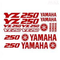 16 stickers YZ 250 – ROUGE FONCE – YAMAHA sticker YZ 250 - YAM438