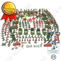 TD® TEMPSA KIT 307pcs Soldats Armée Tank Enfant Jouet Cadeau Noel Modèle Miniature