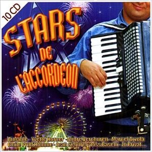 CD VARIÉTÉ FRANÇAISE STARS DE L'ACORDEON