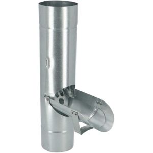 COLLECTEUR EAU - CUVE  Récupérateur d'eau de pluie en zinc (Lot de 3)