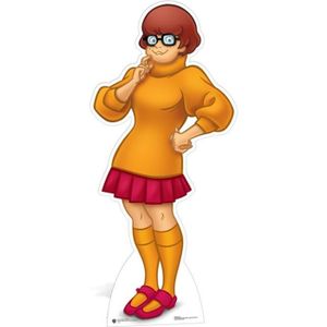 FIGURINE - PERSONNAGE Figurine en carton Scooby Doo Velma 136 cm - Repositionnable - Super léger - Génial et Original