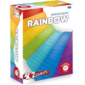 JEU SOCIÉTÉ - PLATEAU Piatnik Rainbow Jeu De Cartes Multicolores Adapté 