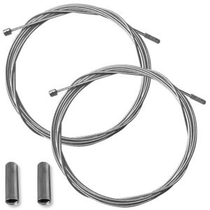 10 Câbles De Dérailleur En Acier Inoxydable 2m - Pour Vélo, VTT, Vélo De Route - Réglage De Vitesse Facile