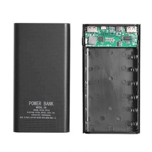 BATTERIE EXTERNE XiaoLD-18650 Batterie Power Bank Box 5V 21A LCD Di