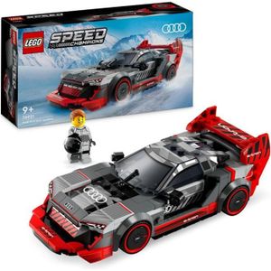ASSEMBLAGE CONSTRUCTION LEGO Speed Champions 76921 Voiture de Course Audi S1 e-Tron Quattro, Véhicule Jouet