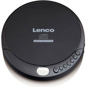 BALADEUR CD - CASSETTE Lecteur CD portable LENCO CD-200 - Noir - Résistan