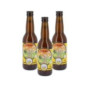 BIERE Bière bio - Au prè de ma blonde - 6% 3x33cl - Made in Calvados