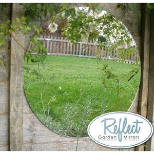 Miroir De Jardin En Acrylique Plaque Simple 90cm X 44cm