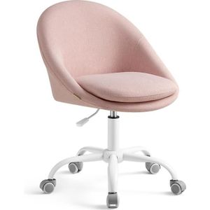 Chaise visiteur fauteuil de bureau sans roulette synthétique gris BUR10226