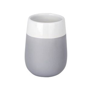 Wenko Verre à dent Vetro verre Bleu foncé