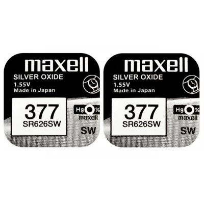 Lot De Piles Bouton Maxell ML2016 - Rechargeables - Lithium 3V - Pour Calculatrice