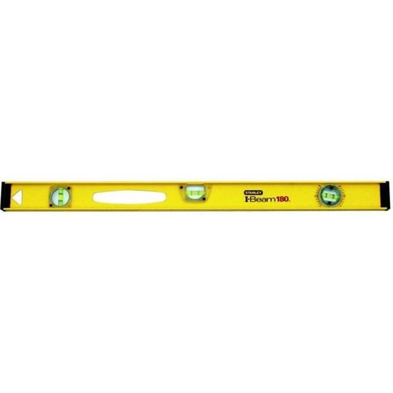Niveau Trapézoïdal Stanley 60cm - Fabriqué En France, Précision ±2mm/m