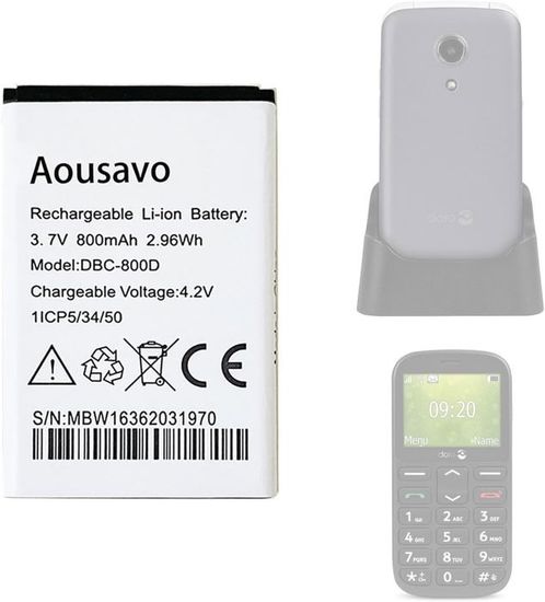 CS-BTE300CL Akku 300mAh Kompatibel Mit 8075, 8085, Für Commodore CT300