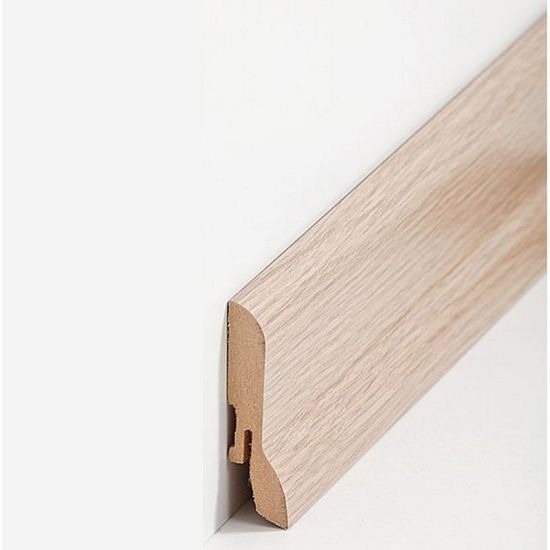 Plinthe MDF 20 x 40 x 2500 mm âme MDF filmée Plinthe by PROVISTON Chêne