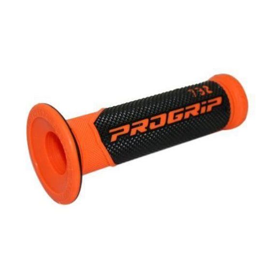 Jeu de poign/ées ProGrip 732/ Road Noir Gris