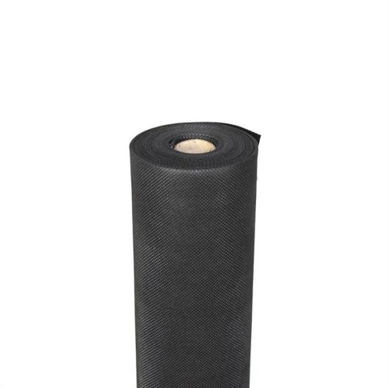 15 m² film de paillage, feutre de paillage anti-mauvaises herbes, bâche anti -mauvaises herbes, bâche de paillage, toile de paillage 150 g / m² 1,5 m de large