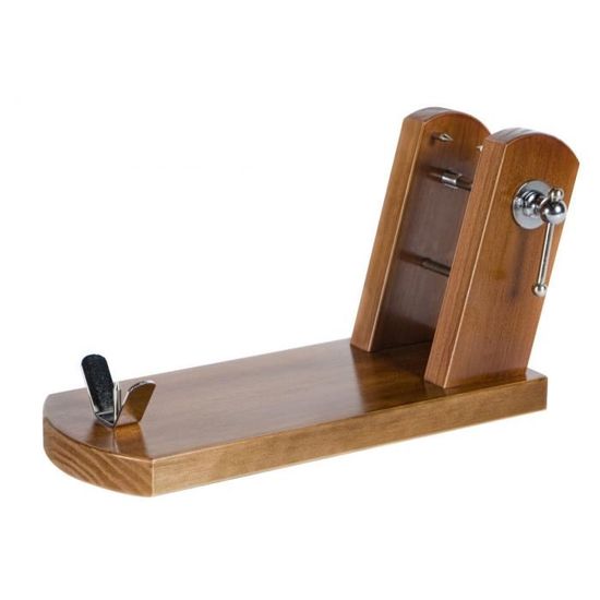 Porte-Jambon En Bois Extra Long - Support Jamonero Espagnol Pour Jambon 5-10 Kg - Fabriqué En Espagne - 1
