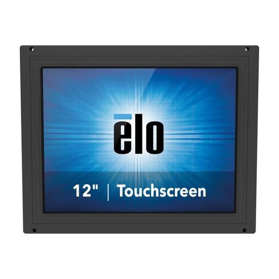 Elo 1291L Écran LED 12.1" cadre ouvert écran tactile 800 x 600 450 cd-m² 1500:1 25 ms HDMI, VGA, DisplayPort noir-E329452