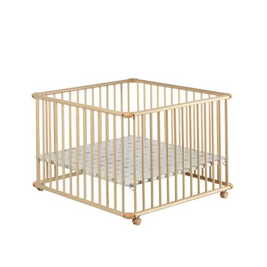 Parc Pour Bebe Belami Plus Natur 97 Cm X 97 Cm Lama Cdiscount Puericulture Eveil Bebe