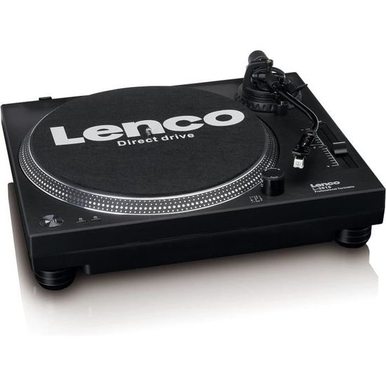 Platine vinyle LENCO L3818 Entraînement direct Pitch Control — free download