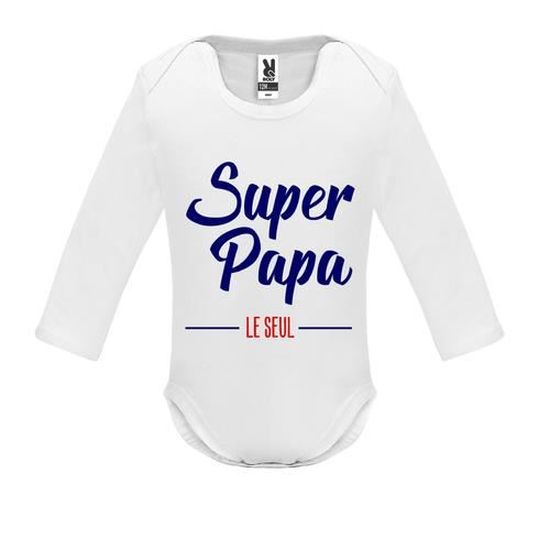 Body Bebe Manche Longue Bebe Garcon Blanc Super Papa Blanc Cdiscount Pret A Porter Body Bebe Manche Longue Bebe Garcon Blanc Super Papa Blanc Cdiscount Pret A Porter